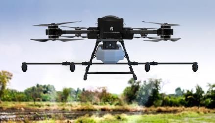 Agricultural Spraying: Drone spraying or spreading fertilizers for disease, weed and pest control.
